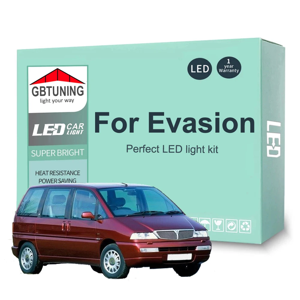 

Автомобильный интерьер, фонарь для Citroen Evasion 1994-1999 2000 2001 Canbus, купол, лампа для чтения в багажнике, лампочка в комплекте без ошибок