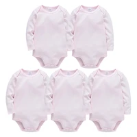 baby girls bodysuits solid newborn baby jumpsuits cotton infant girl boy overalls white blank set roupas bebe de baby onesies