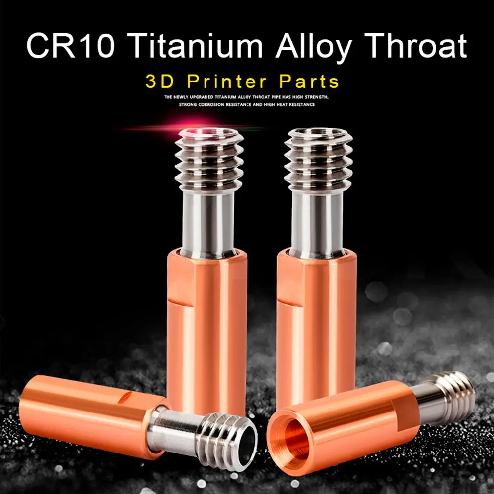 

Аксессуары для 3D принтера Ender 3, детали для 3D принтера из титанового сплава, Hotend Heat Break ThroatFor Ender 3 CR-10