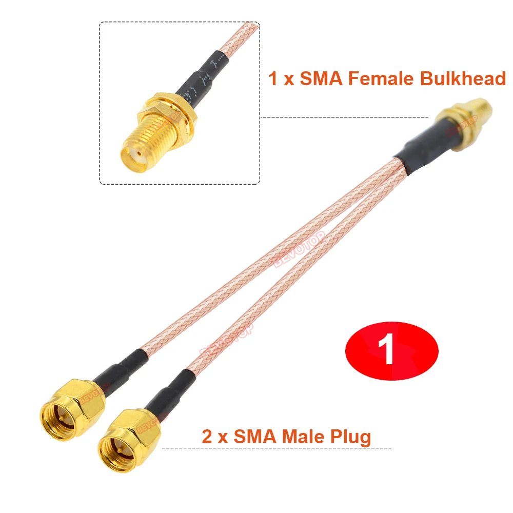 

BEVOTOP SMA разветвитель RG316 2хSMA
