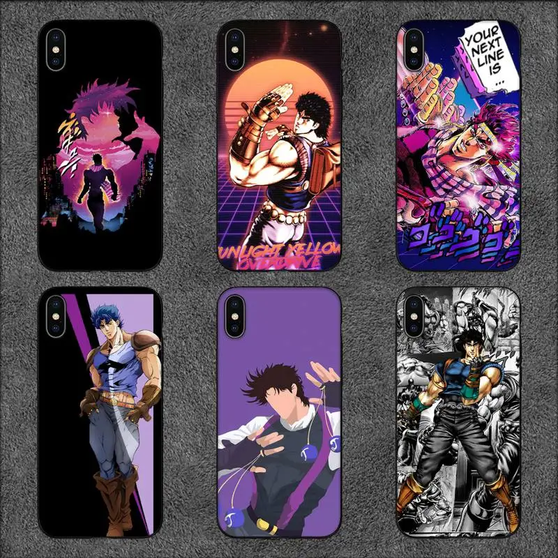 

JoJo's Bizarre Adventure Jonathan Joestar Phone Case For iPhone 11 12 Mini 13 Pro XS Max X 8 7 6s Plus 5 SE XR Shell