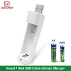 Зарядное устройство UEELR для батарей AAAAA, устройство для зарядки аккумуляторов с дистанционным управлением, микрофоном, камерой, цифровой мышью, фонариком