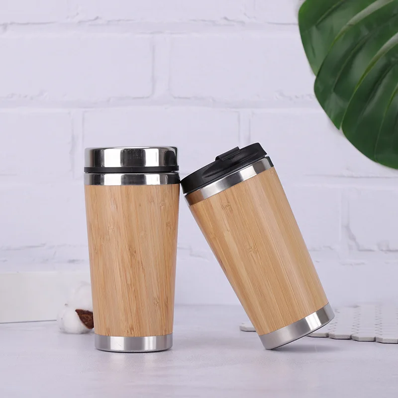 450ML Thermal Mug Beer Cup Tumbler Stainless Steel Double Wall Vacuum Insulated Coffee Tea Mug Wide Mouth Water Bottle Drinkware