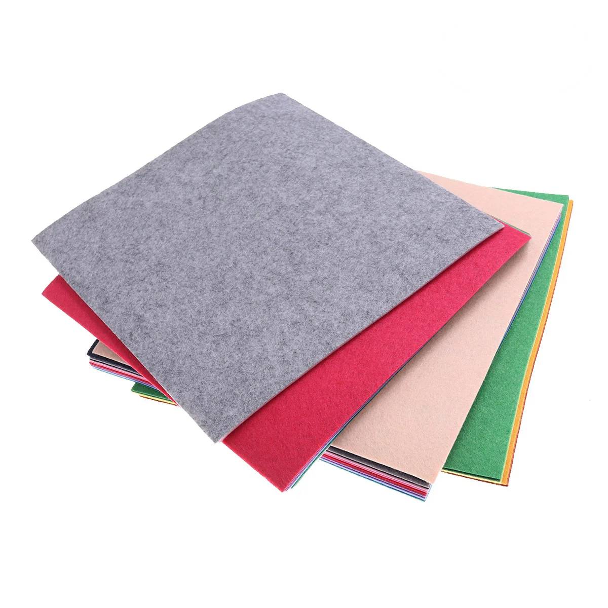 

40pcs 30*30cm Multicolour Nonwoven Fabric Children DIY Handmade Craft Work Material Accessories (Random Colors)