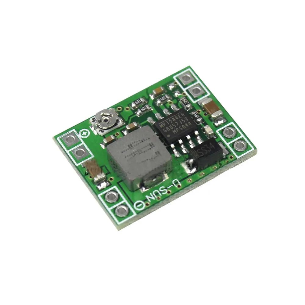 

1pcs MP1584 Ultra-small size DC-DC step-down power supply module 3A adjustable step-down module super LM2596