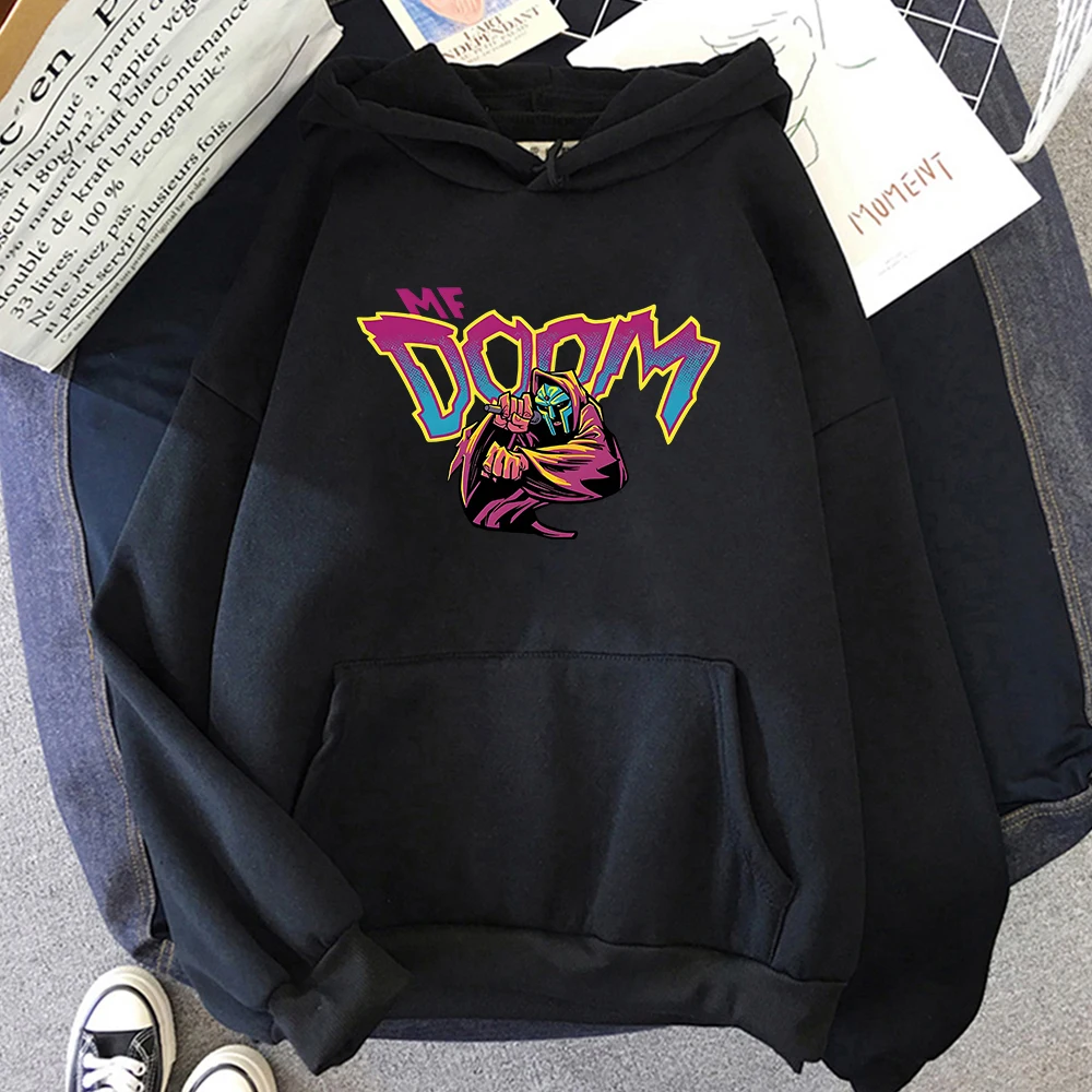

Men/Women Hoodie Mf Doom MFDOOM Rapper Print Sweatshirt Autumn Long Sleeve Casual Pullovers Sudaderas Con Capucha Kpop Hip Hop