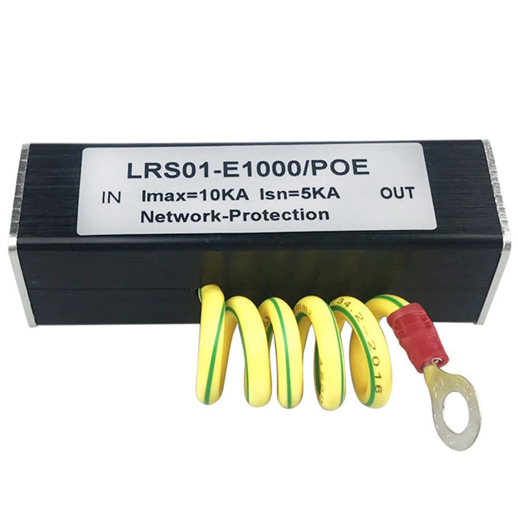Фото Улучшенная IP-камера POE 100/1000M, сетевой коммутатор POE RJ45 и POE, устройство защиты от перенапряжения, разрядник SPD 1000M №1