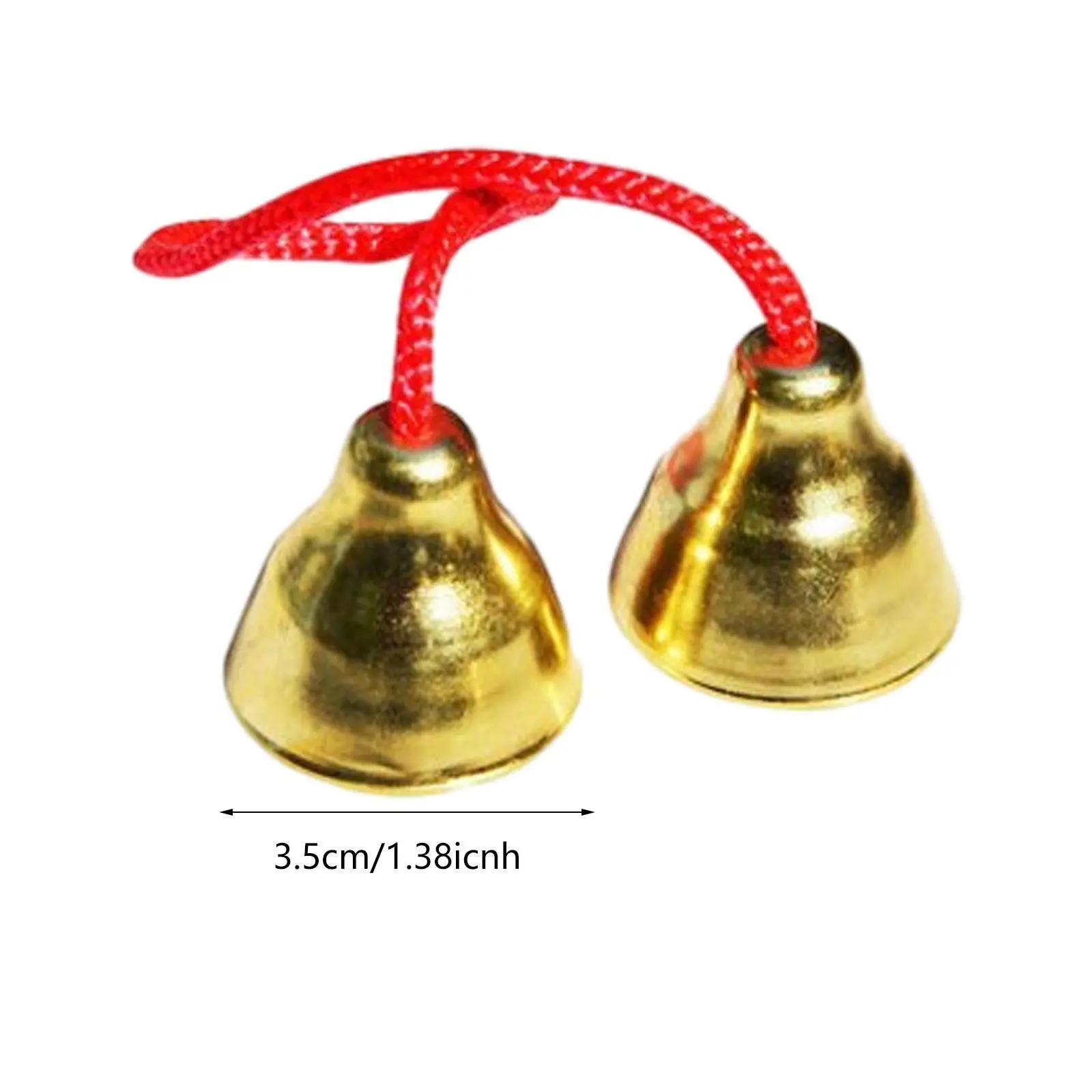 Набор металлических музыкальных колокольчиков 2 шт. перкуссионные колокольчики