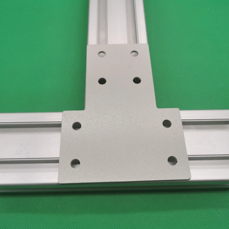 Крестовая соединительная пластина L-типа T алюминиевый профиль прямоугольные
