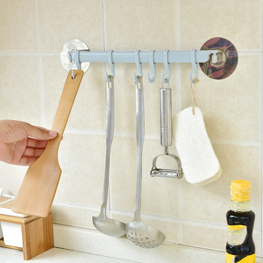 

Organizer Hook Plastic Bathroom Sucker Vacuum Frame Towel Double Adjustable Wall Tool Shelves Flexible Cupboard Holder Hanger