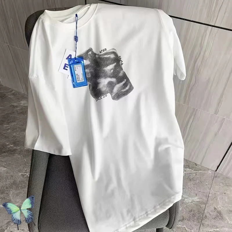 

High Quality Couple Dress T Shirt Soften ADER ERROR Graffiti Logo T-Shirt