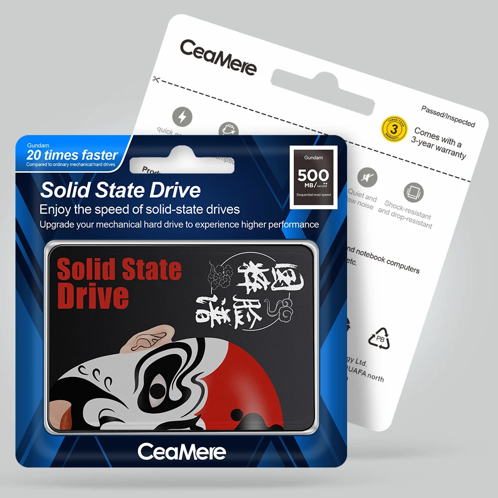 Жесткий диск CeaMere Sata Ssd 20 шт. 120 ГБ 2 5 128 240 256 жесткий для ноутбука рабочего стола 480