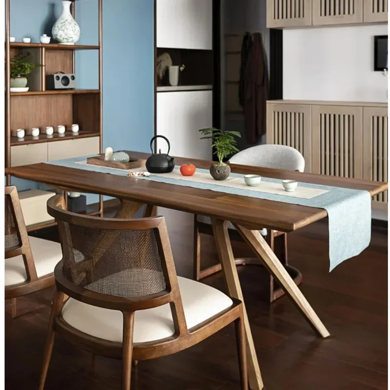 Винтажный обеденный стул из лозы