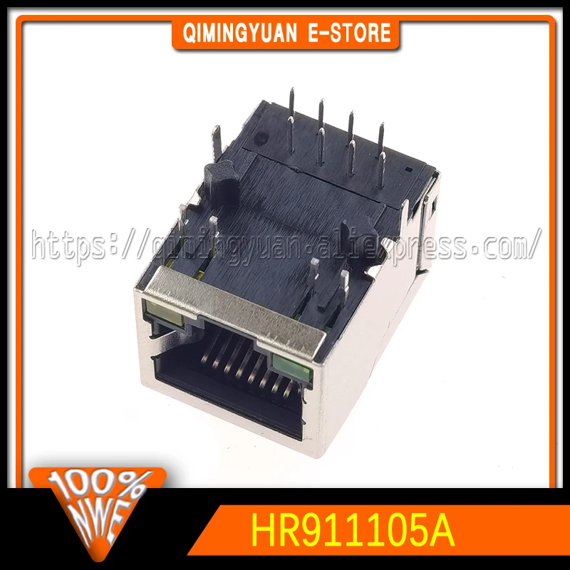1 ~ 10 шт./партия Однопортовый разъем RJ45 HR911105A
