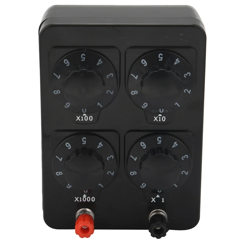 0-9999 Ом простой блок сопротивления прецизионный переменный десятичный резистор