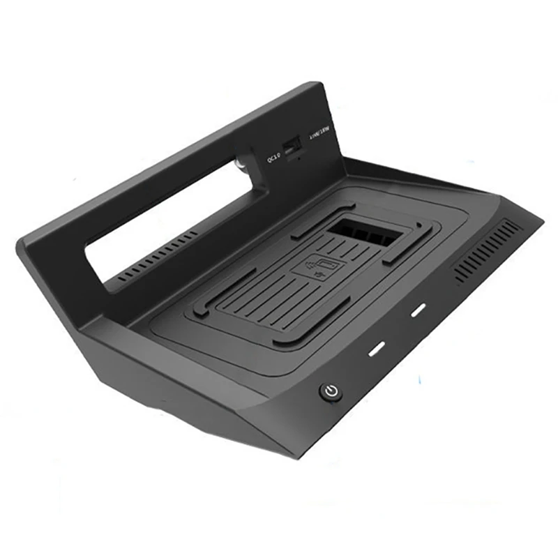 Автомобильное беспроводное зарядное устройство 15 Вт быстрая зарядка для Volkswagen VW