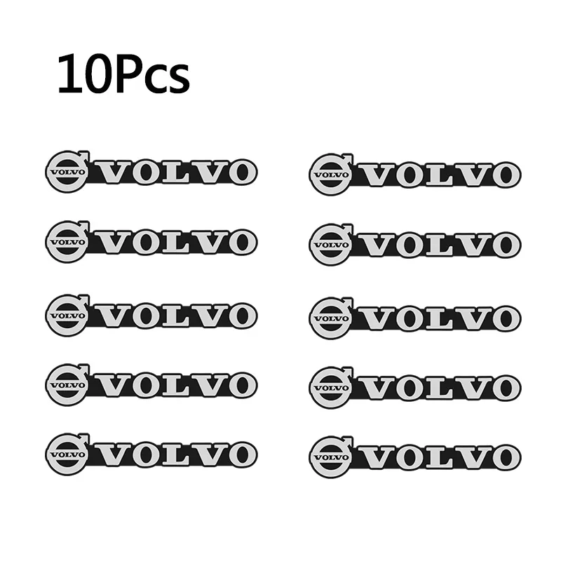 

2/4/10 шт. 3D автомобильный аудио стерео динамик значок наклейка аксессуары для Volvo XC60 V40 XC40 V60 XC90 S60 V70 S90 CX70 V90 EX90