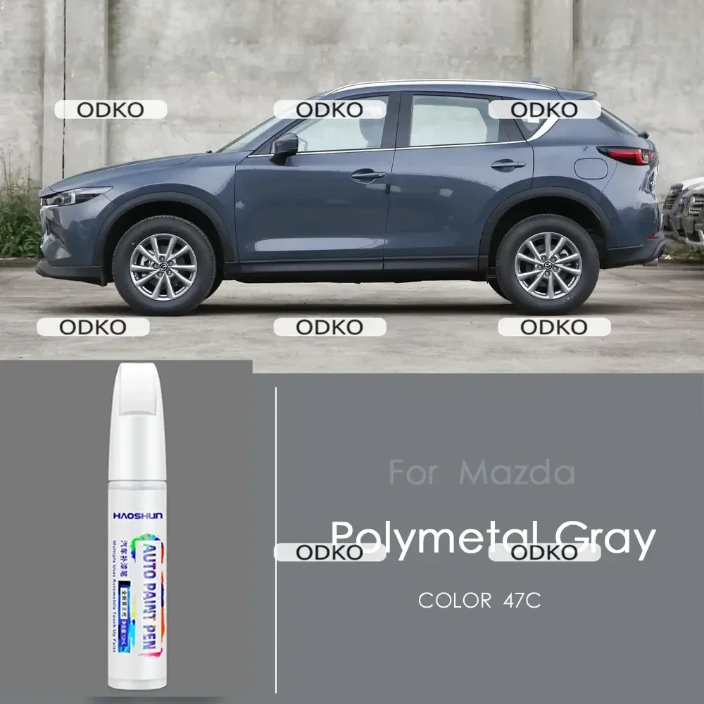 

Для Mazda 3,6,cx-30,CX-9,MX-30,MX-5 Touch-Up Pen, паста для удаления царапин, лак, ручка, ремонтный набор
