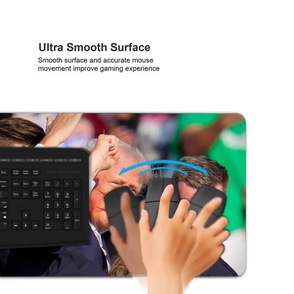 Игровой коврик Дональд Трамп 2024 Настольный голосовой голос от Бога аниме