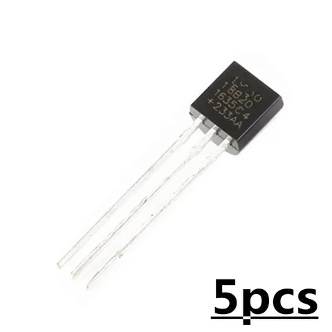 Водонепроницаемый датчик температуры с кабелем из нержавеющей стали DS18B20, длина 1/2/3 метра, 18b20