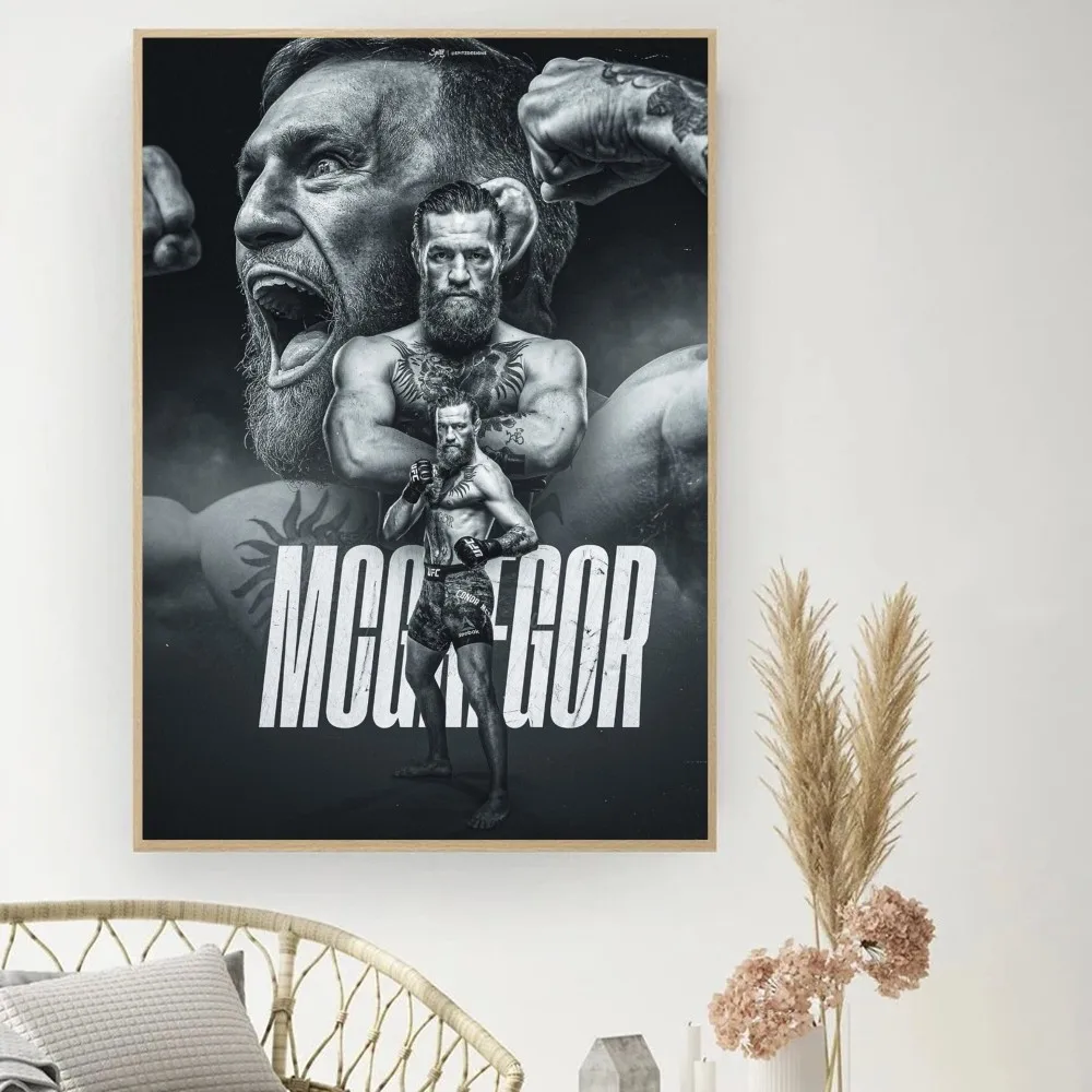 C-Conor Boxing M-McGregor постер DIY винтажный с фильмом настенная живопись учебные наклейки
