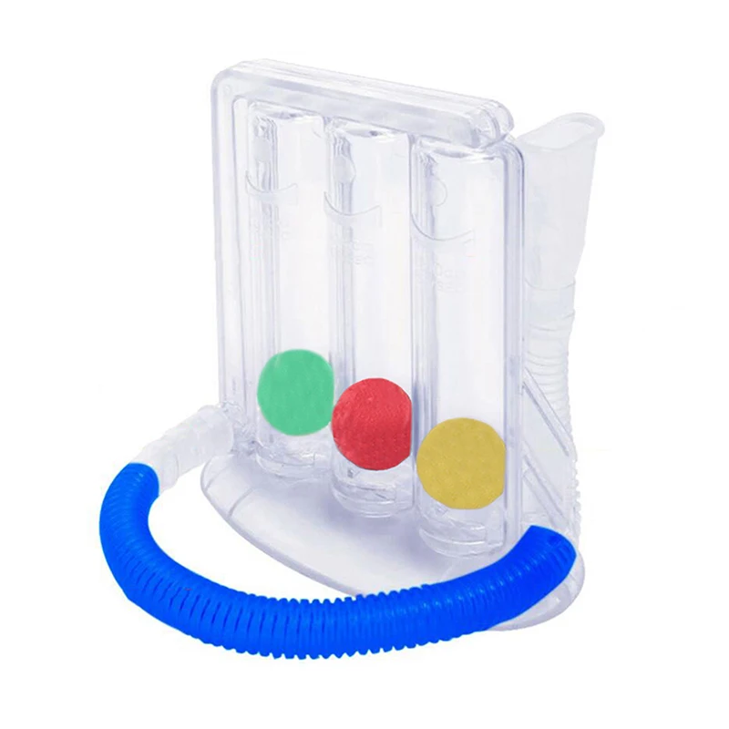 

3 Balls Breathing Exerciser Lung Function Improvement Trainer Respiratory Spirometry Breath Measurement System