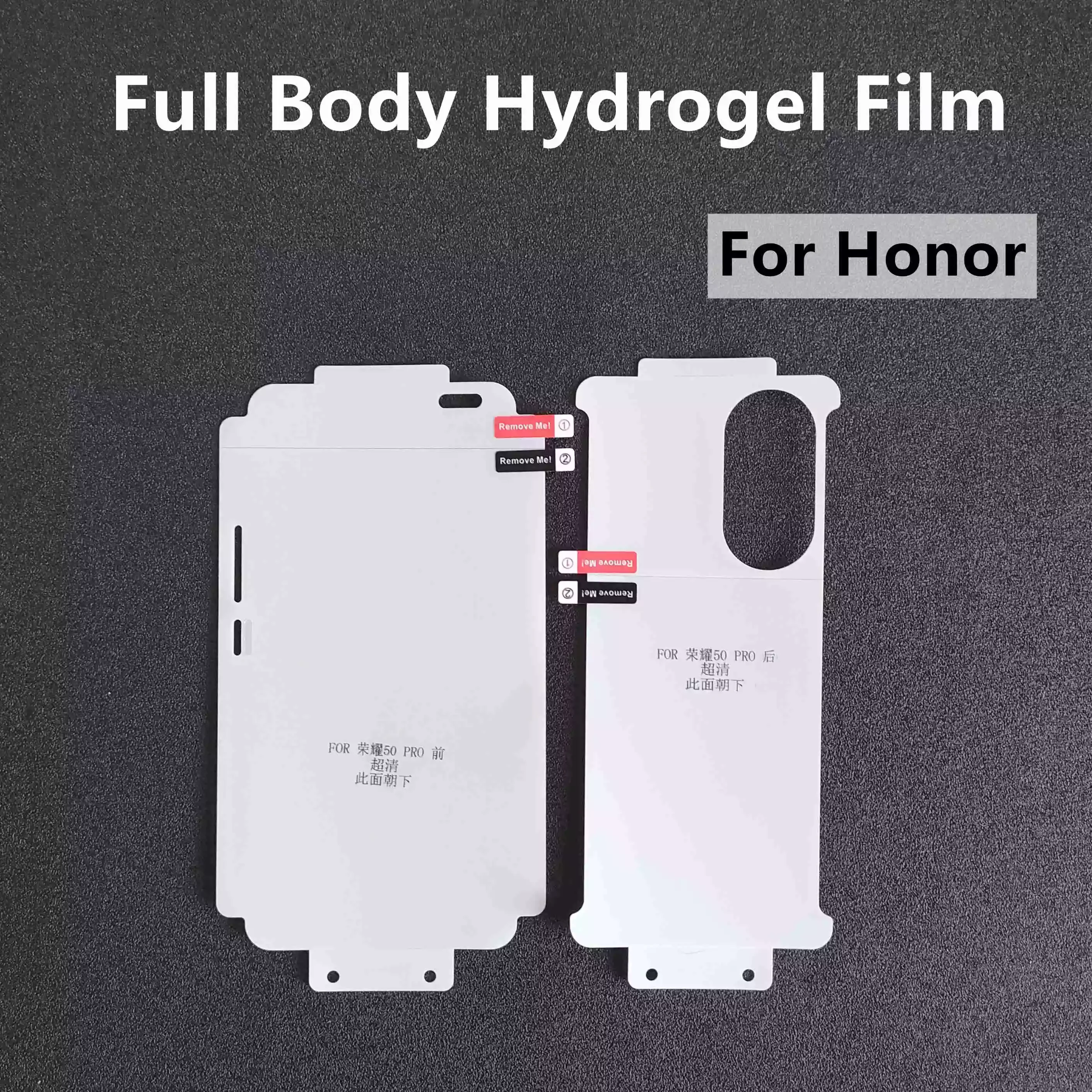 

Гидрогелевая пленка на весь корпус для Honor 50Pro/50/30Pro/V40, Защитная пленка для экрана из ТПУ, HD Мягкая изогнутая, не стекло