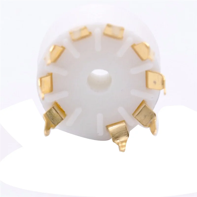 10 шт. керамический 9-контактный B9A разъем для монтажа печатной платы 12AX7 12AT7 12AU7 6DJ8