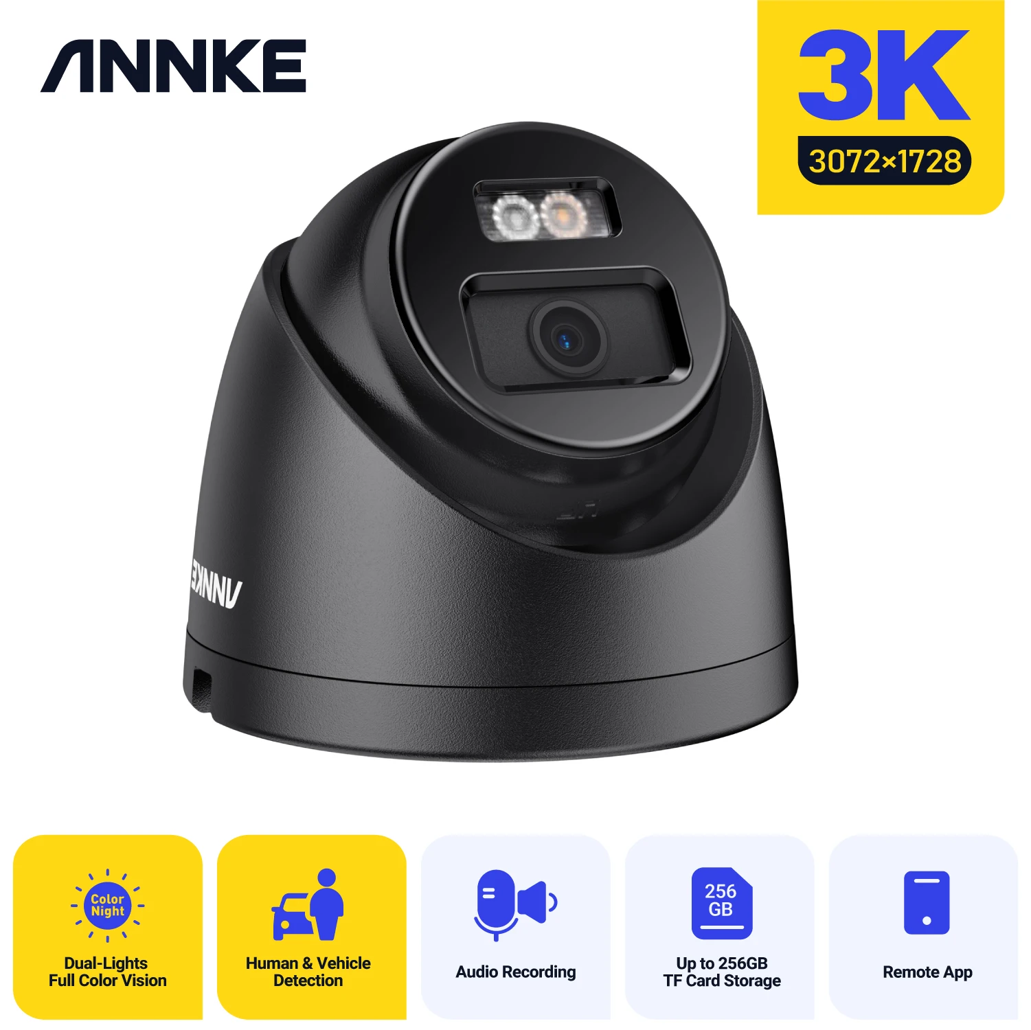 H.265+ 5mp Support Poe Dc12v Ip Camera Indoor Outdoor 1pc