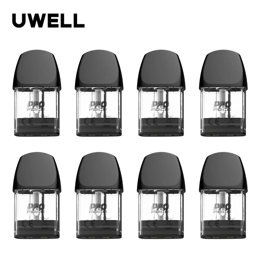 

Original Uwell Caliburn Refillable A2 Pod for Uwell Caliburn A2/AK2 Kit 4pcs 2ml E-juice Capacity 0.9ohm Electronic Cigarette