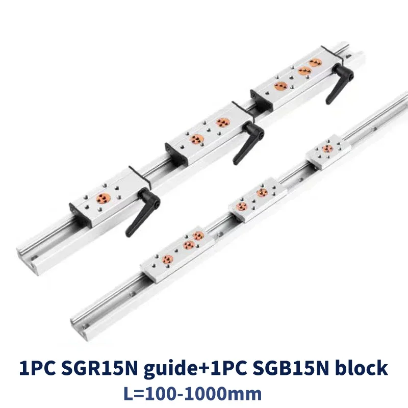 Фото Колесо SGB15N-5, 1 шт., 3 шт., направляющая. Длина: 1000 мм. №3