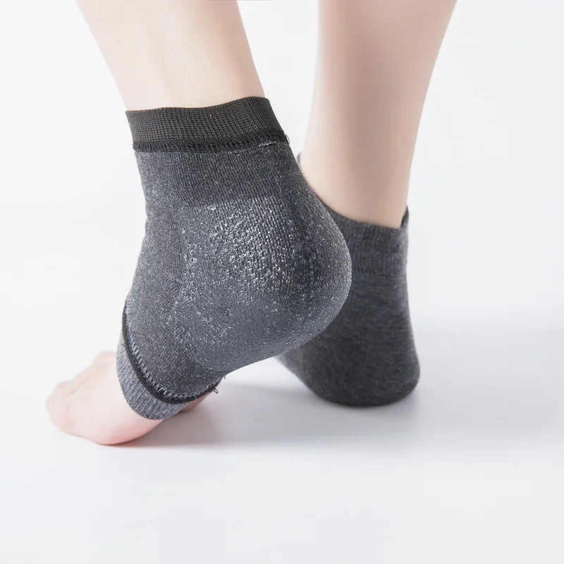 

1 Pair New Gel Heel Socks Moisturing Spa Gel Socks Feet Care Cracked Foot Dry Hard Foot Skin Care Protectors Foot Care Tool