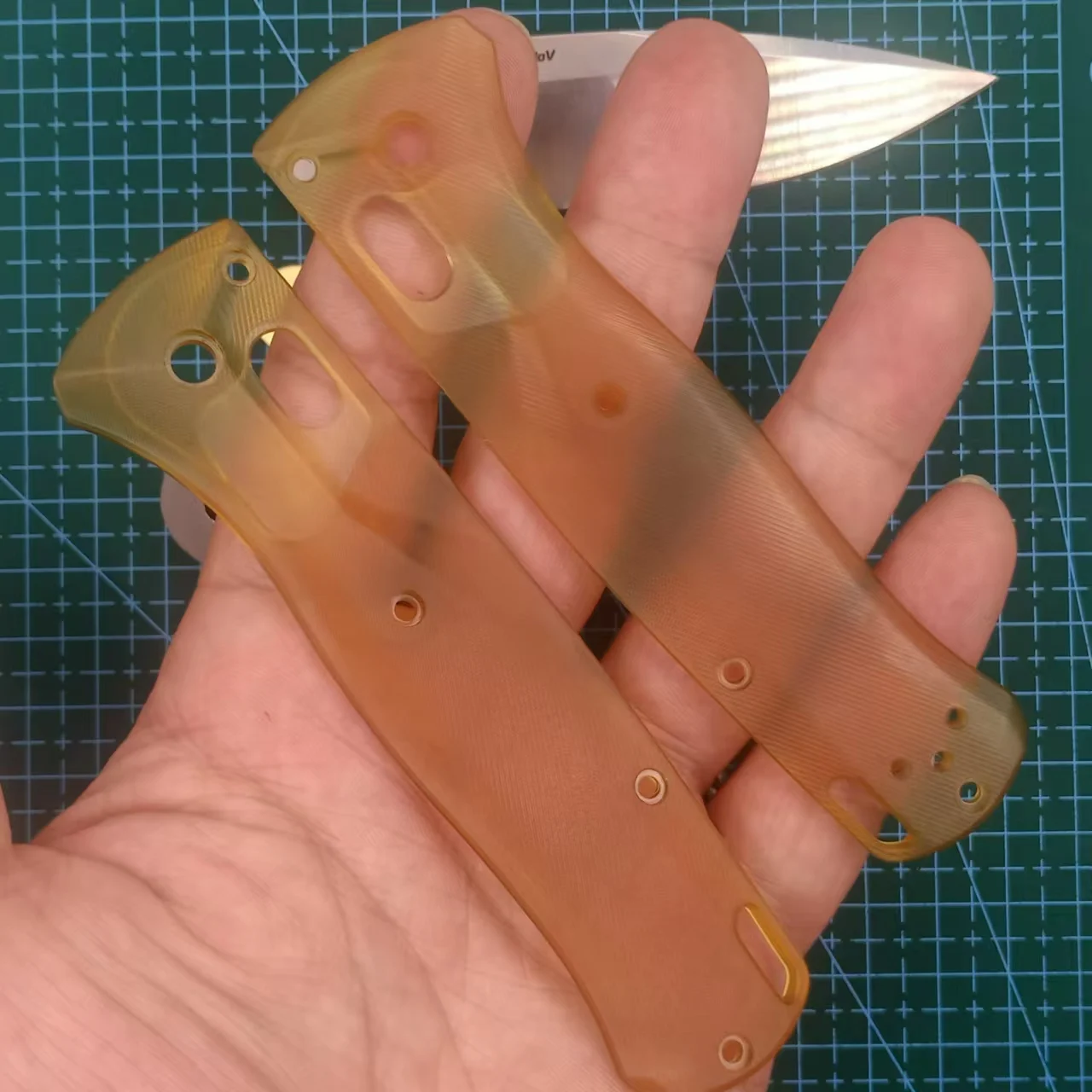 1 комплект весов ULTEM PEI с ручкой для ножей Benchmade Bugout 535 (включая лезвие)