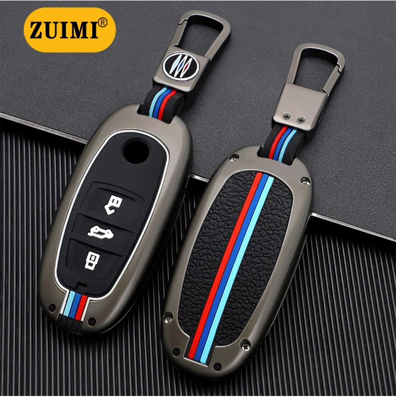 

Car Key Cover for Volkswagen VW Touareg 3 Buttons Fob Keyless Holder Accessories New High Quality Zinc Alloy Keychains man women