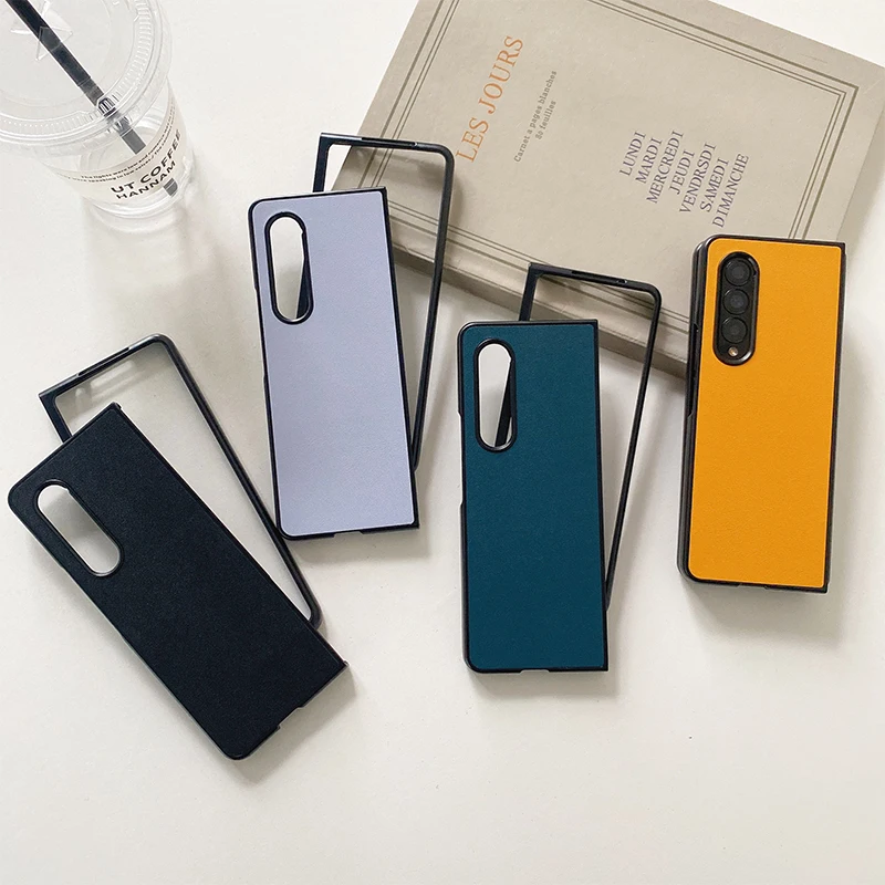 

Samsung Z Fold 3 Leather Case