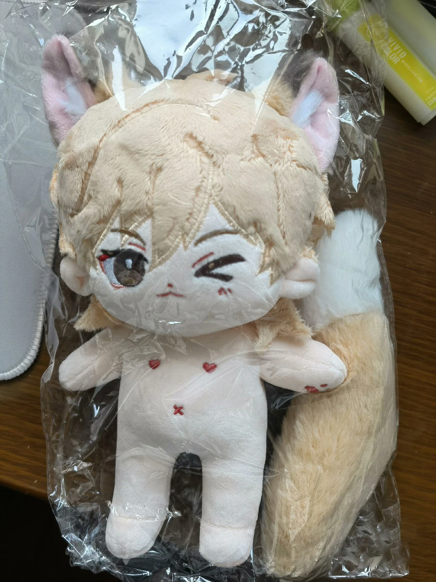 

Женское аниме, Звездные комплекты Плюшевая хлопковая набивная кукла Hakaze kaoru для косплея, 20 см, подушка для тела, подарок для фанатов на Рожде...