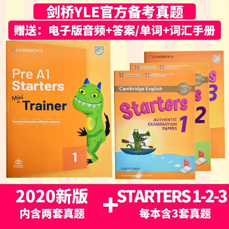 Фото Детские английские книжки Starters1Movers1 Flyers1 Yle с реальными вопросами №4
