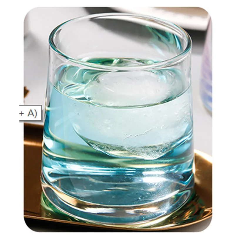 

Хрустальный стакан в стиле INS, чашка для воды, виски, молока, сока, пива, праздничный бар, прозрачный набор из 6 шт. без свинца