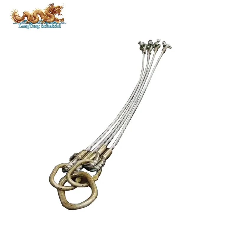 4-футовый или 5-ногий оффшорный контейнер Dnv 2 7-1 подъемный узел стальной тросовый