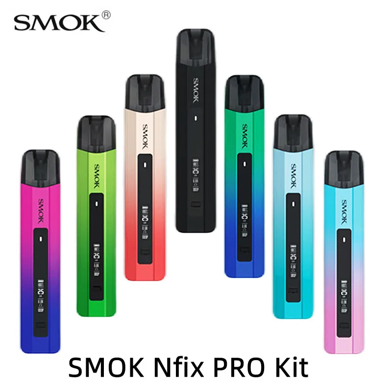 

Vape Original SMOK Nfix PRO Kit 25W Box Mod 700mAh Battery Electronic Cigarette 2ml Cartridge Vaporizer LP1 Meshed Coil