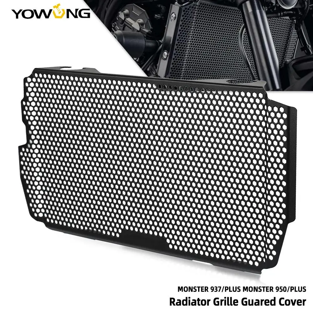 

For Ducati Monster937 950 Monster 937 Plus Monster 950 Plus 2021-2022 Motorcycle Radiator Guard Protector Grille Grill Cover