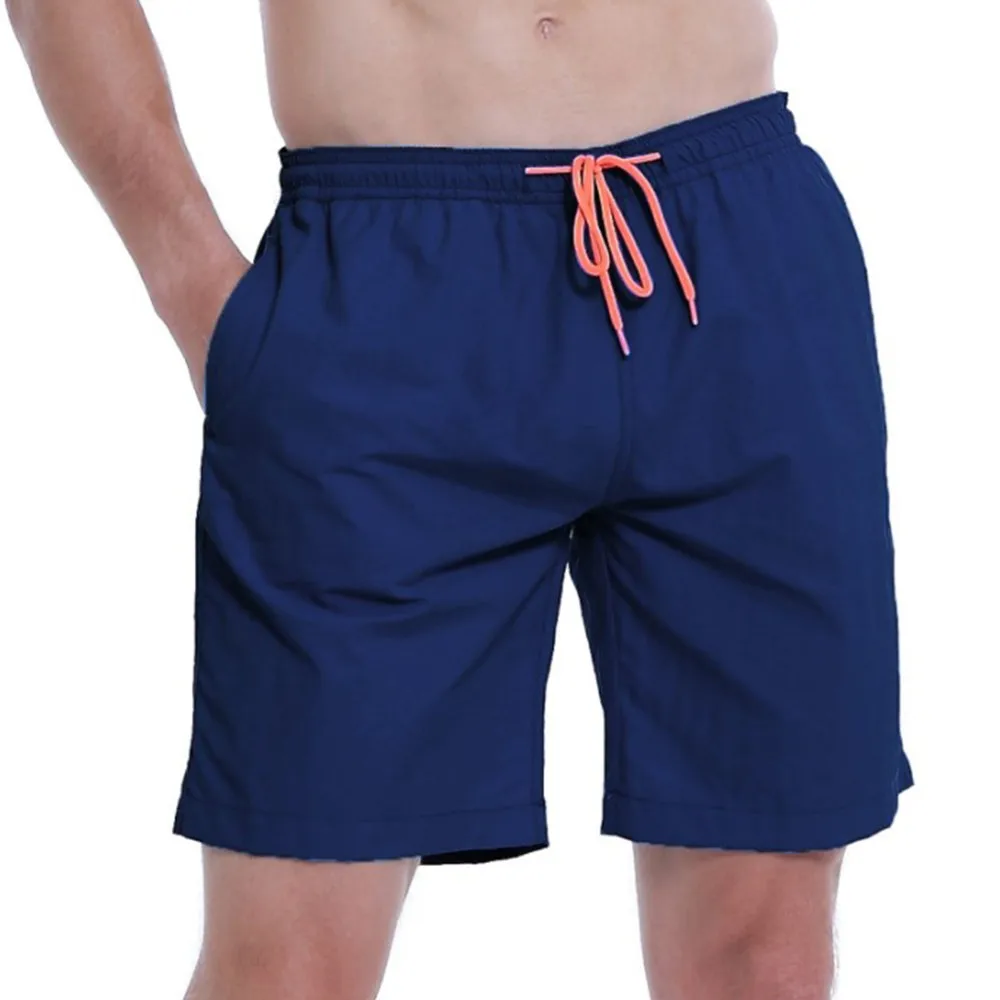 

New Summer Surf Trunks Plus Size Drawstring Swimwear For Male Swimsuit