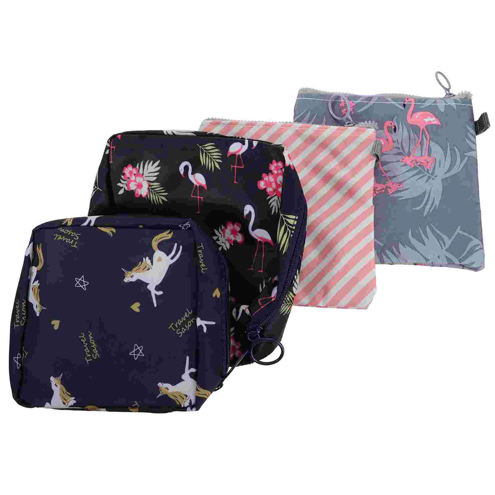 

4 шт., портативные сумки для гигиенических полотенец