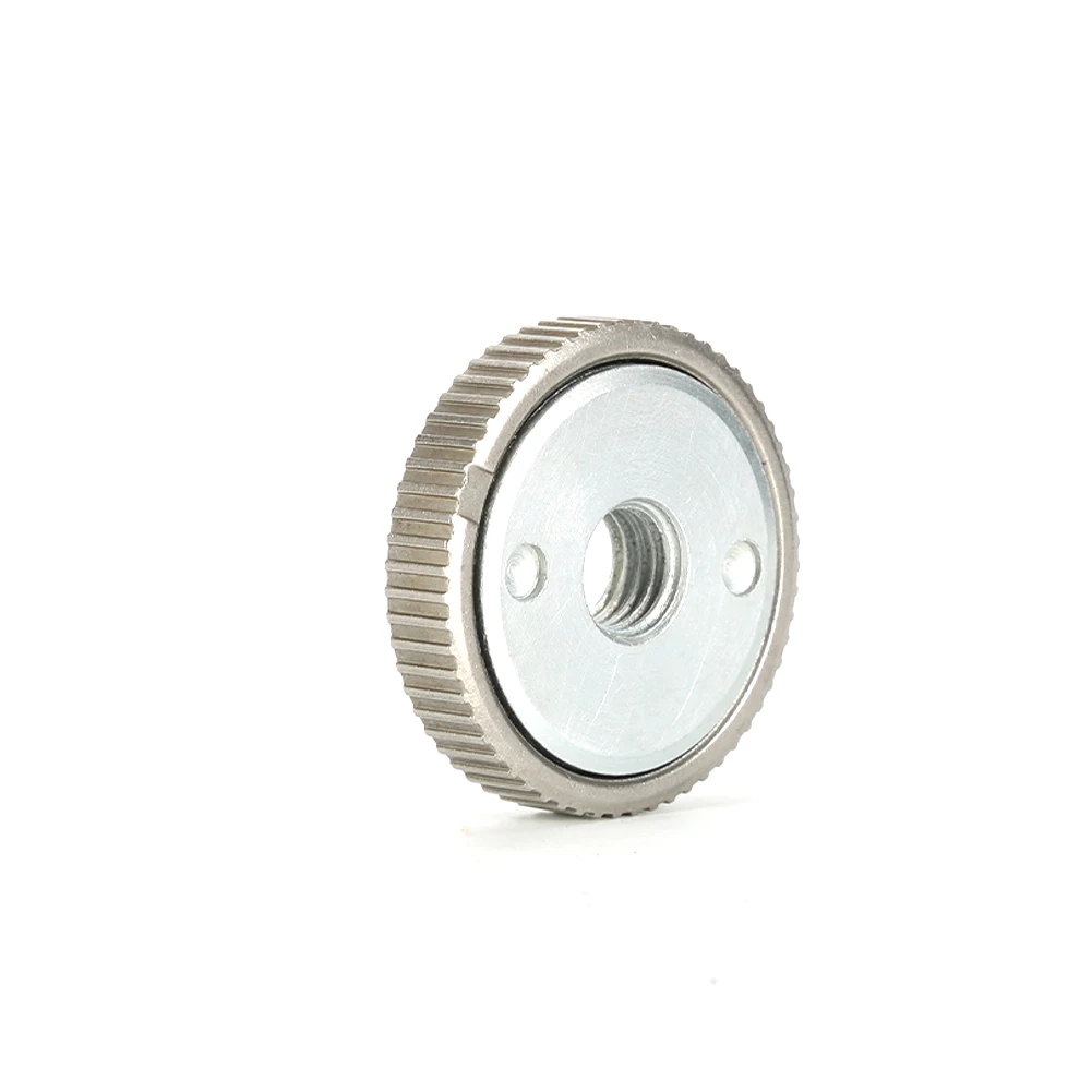 

2Pcs M14 Angle Grinder Inner Outer Flange Nut Set M14 Thread Replacement Quick-Release Nut Clamping Power Tool Accessories