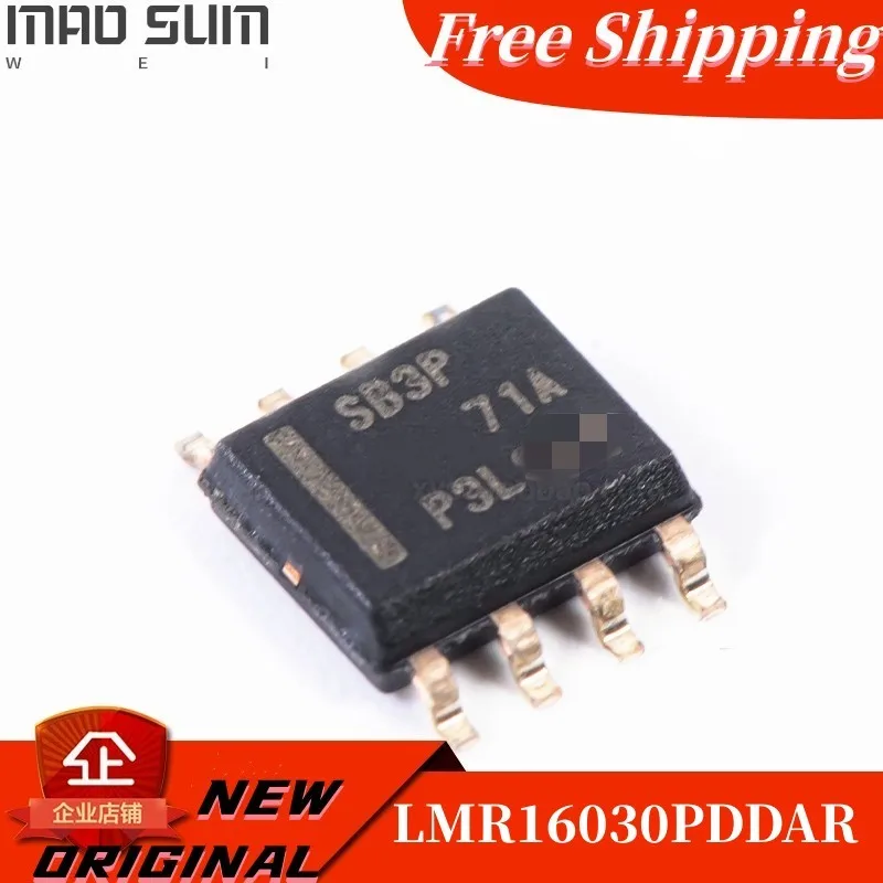 

10PCS/LOT NEW100% LMR16030PDDAR LMR16030PDDA LMR16030P SB3P SOP-8 Switching Voltage Regulators SIMPLE SWITCHER 60V, 3A Step-Do