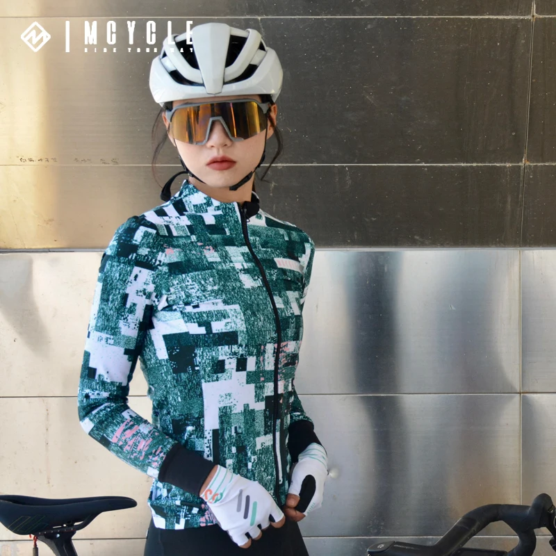 Зимняя Теплая Флисовая спортивная одежда Mcycle, велосипедная одежда, флисовые куртки для велоспорта, теплые мужские велосипедные Джерси с длинным рукавом (art.: 3920c404edae2) - 3920c404edae2