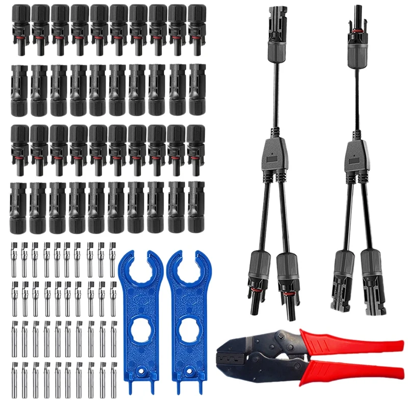 

Y-Type 1-Way 2 Photovoltaic Connector Photovoltaic Connector Connector Wrench Photovoltaic Crimping Pliers
