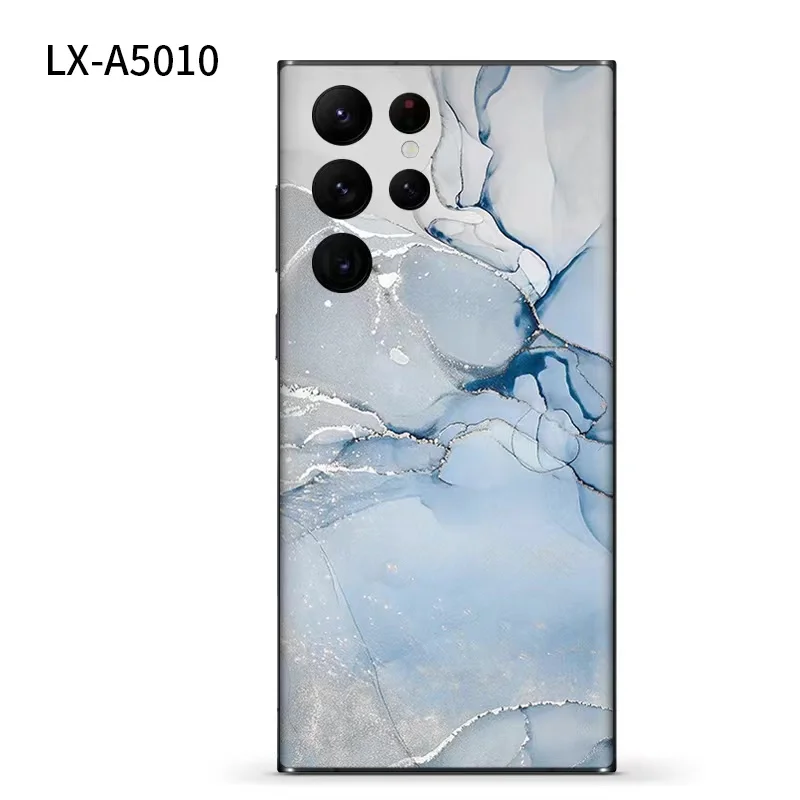

Colorful Marble Anti-Scratch Sticker 3M Protective Back Film For Samsung Galaxy S22 Ultra S22 plus S22 Back Flim