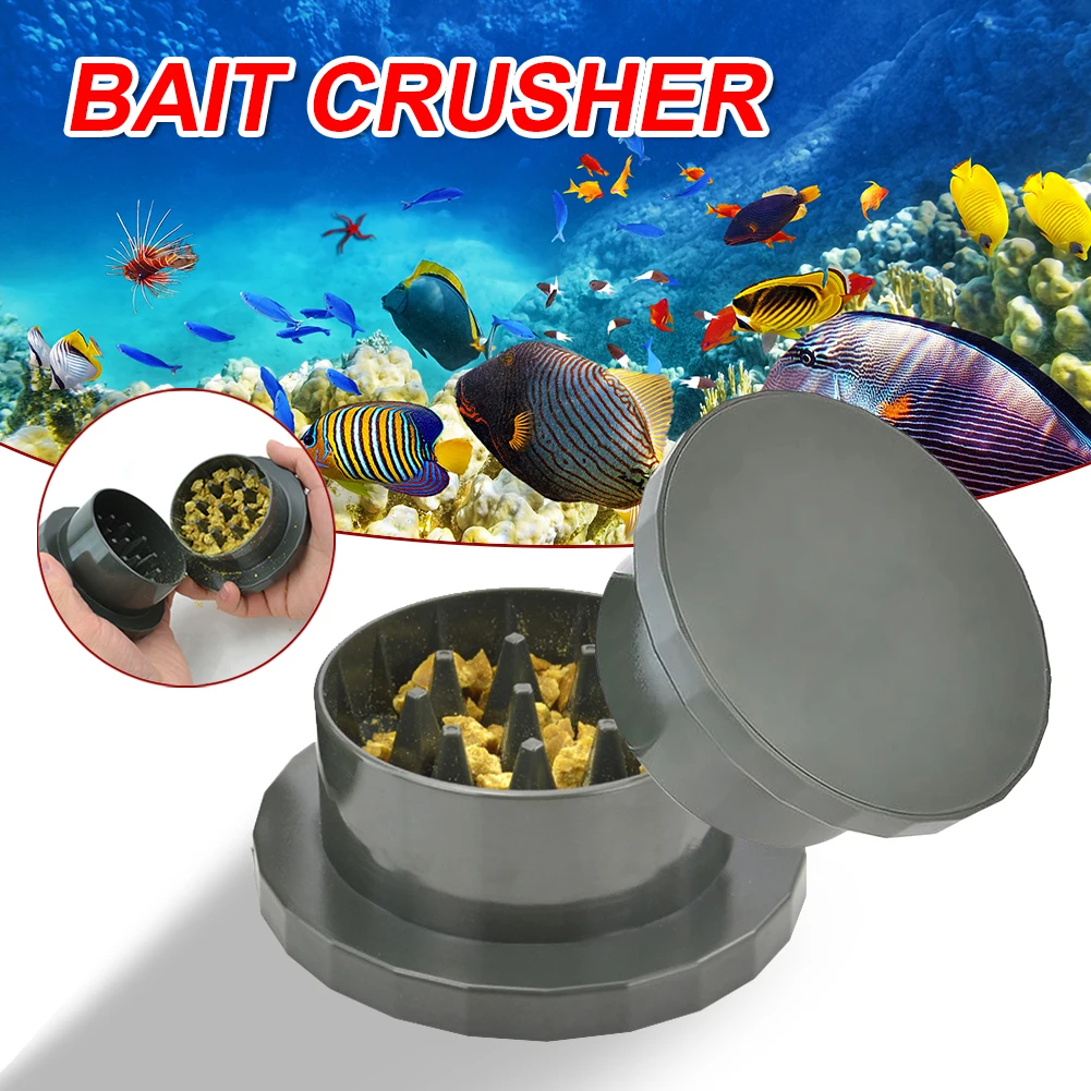 

Carp Fishing Bait Lure Crusher Large Capacity Carp Bait Crusher Tool For Boilies Pellets Carp Feeder Fishing Tackle Accessories