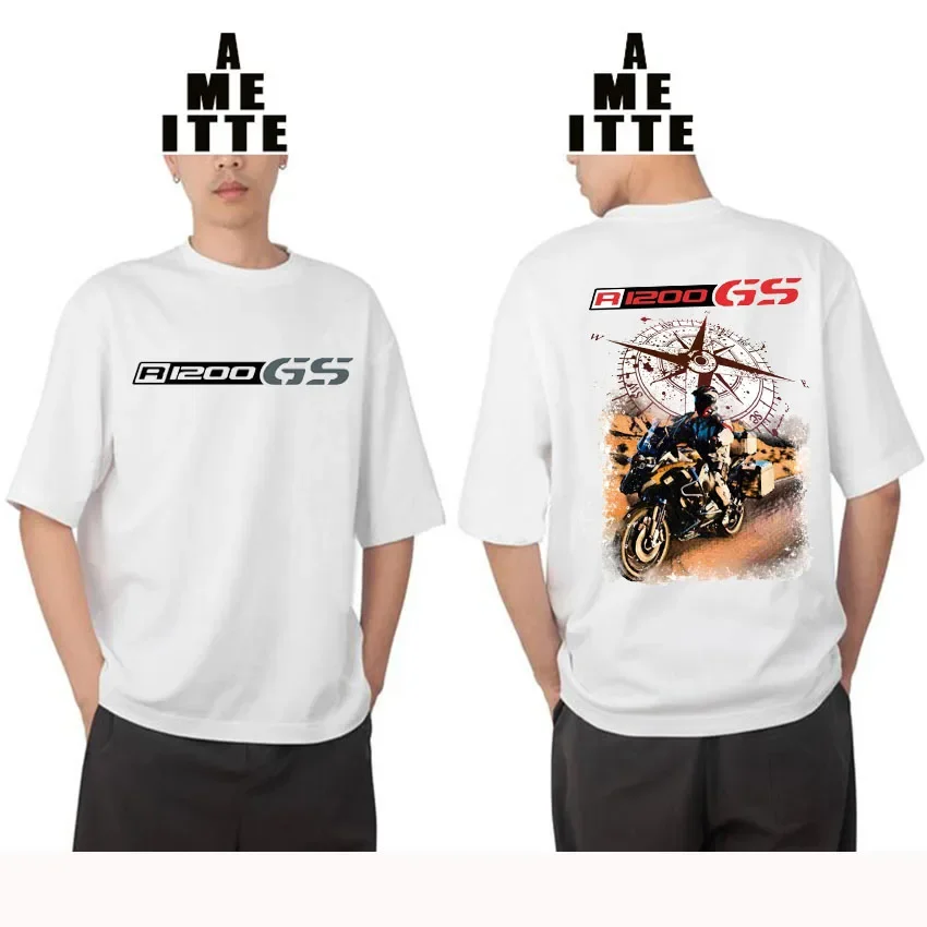 Футболка Iɺm A GS Overlander R1200 Приключения мотоцикла горной езды мужские футболки в